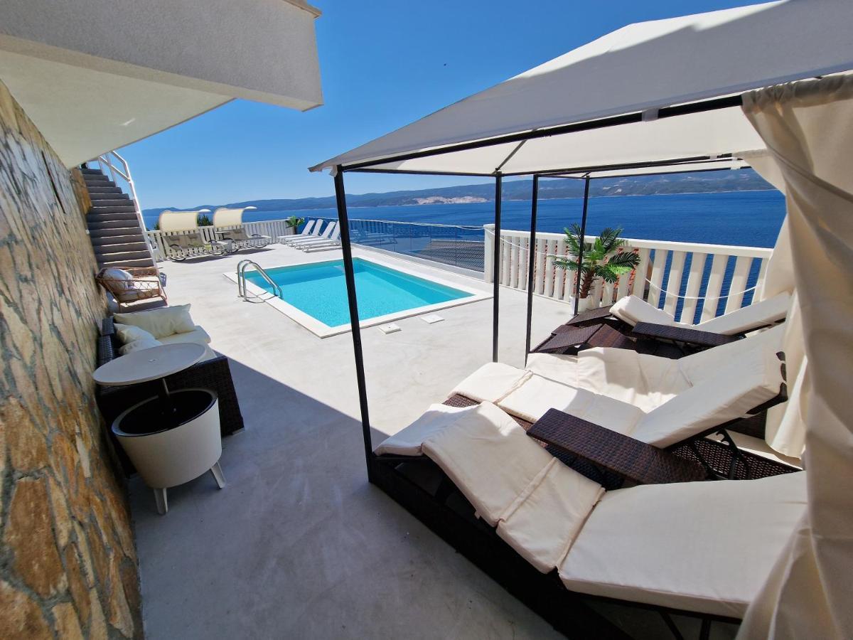 Big Panorama Villa, For 21 Person In Omis Celina Esterno foto