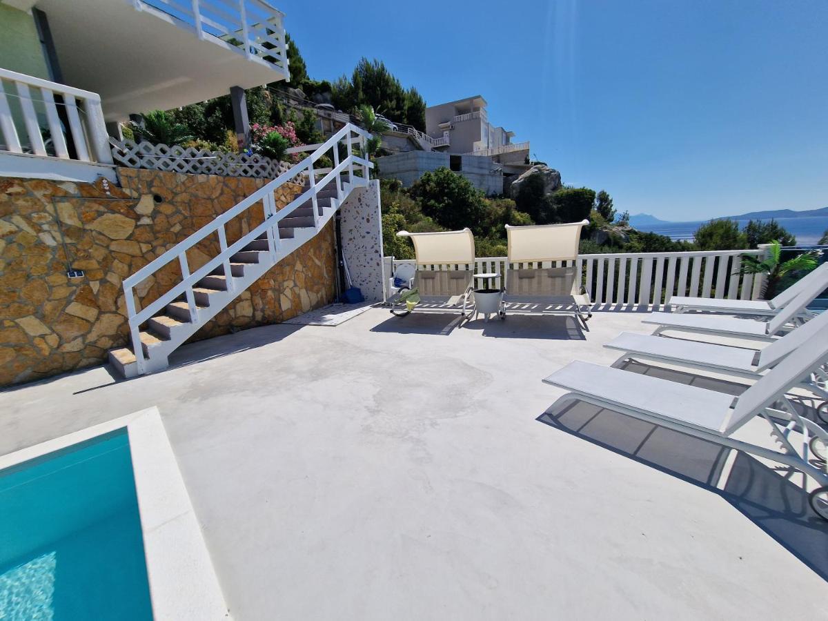 Big Panorama Villa, For 21 Person In Omis Celina Esterno foto